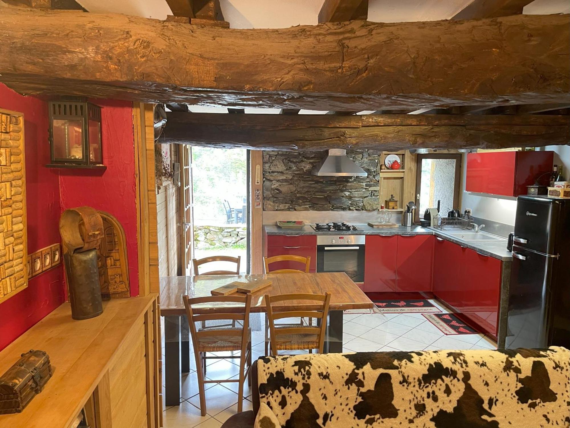 Villa Grange rénovée, Pyrénées Ariégeoises à Auzat Extérieur photo