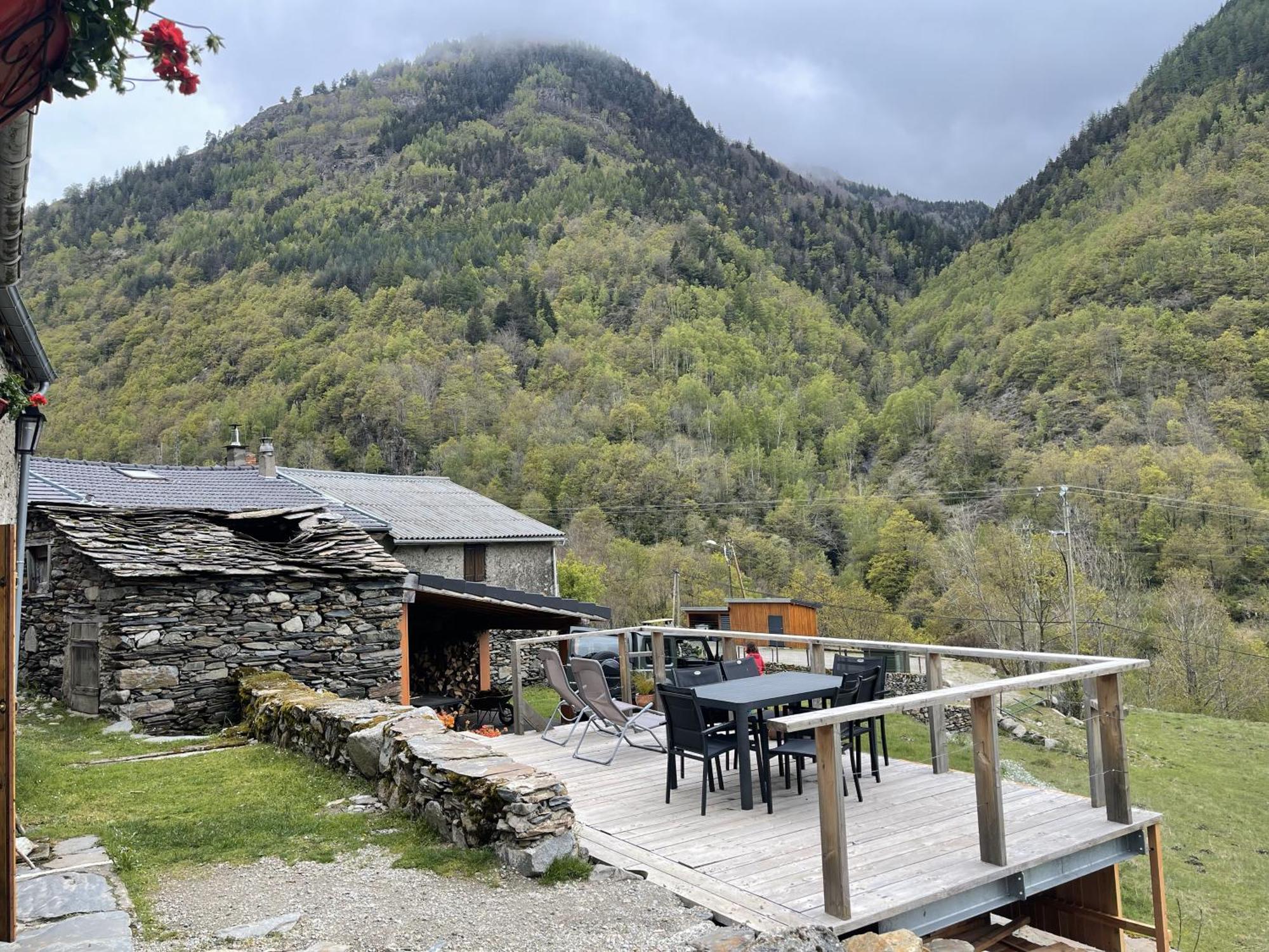 Villa Grange rénovée, Pyrénées Ariégeoises à Auzat Extérieur photo